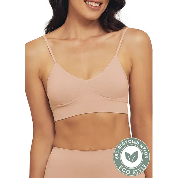 Ambra Bare Essentials Recycled Nylon Padded Wirefree Bra