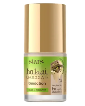 Stars From The Stars – DUBAI CHOCOLATE Foundation 03 Peach Medium 25ml