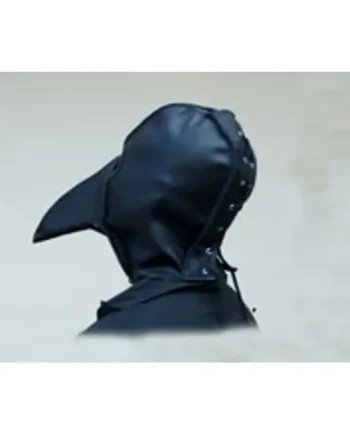 Plague Doctor Mask Hood Leather