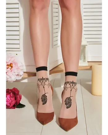 Trasparenze Cacao Ankle High