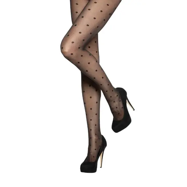 Charnos Sheer Polka Dot Tights