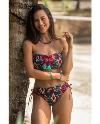 Costa Rica Adjustable Bikini Brief - Multi