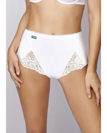 Playtex Cotton And Lace Maxi Briefs 3PP