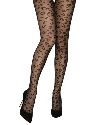 Charnos Leopard Tights