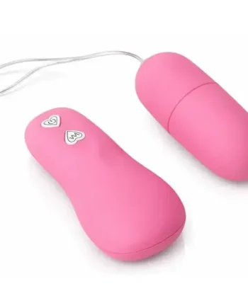Remote-Control Vibrating Egg - Pink - 7.5 cm