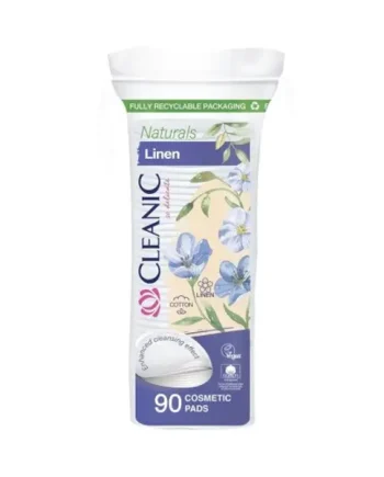 Cleanic Naturals – Cosmetic Pads with Linen 90pcs.