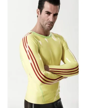 Latex Male Long-Sleeved Sportsman T-Shirt