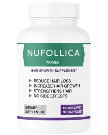 NUFOLLICA – Supplement for Advanced Hair Thinning and Hair Loss in Women – 90 Capsules