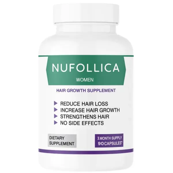 NUFOLLICA – Supplement for Advanced Hair Thinning and Hair Loss in Women – 90 Capsules