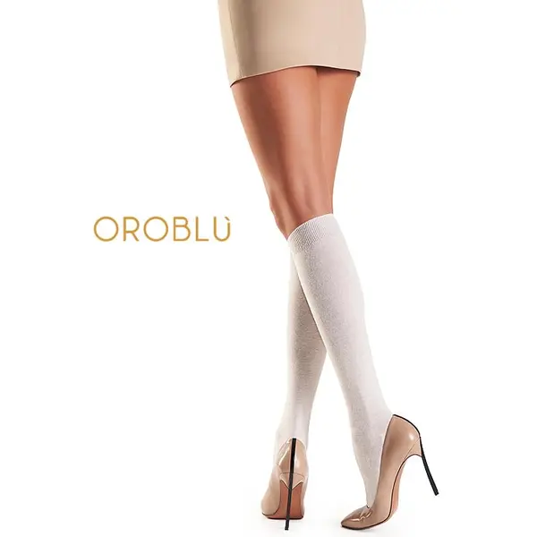 Oroblu Brittany Natural Fibres Knee Highs