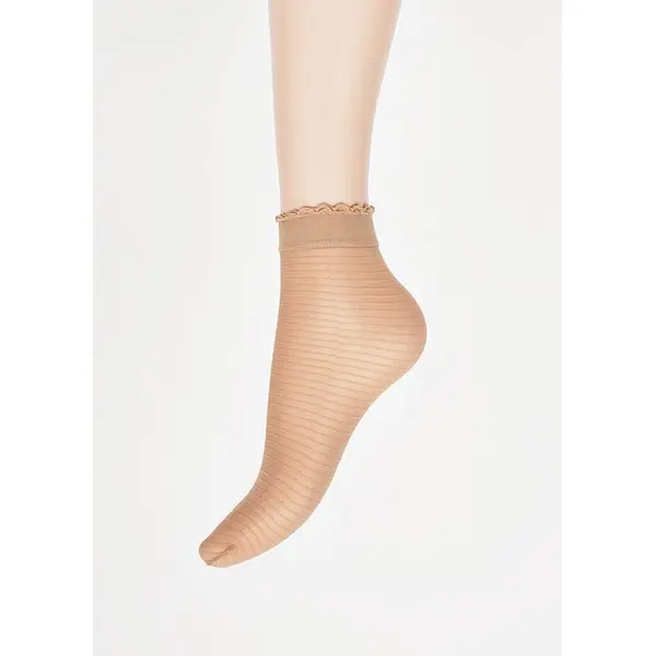 Charnos Fashion Patterned Ankle Highs 2PP