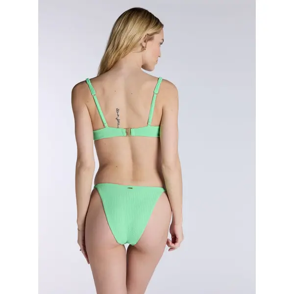 Mirano textured super push up bikini top