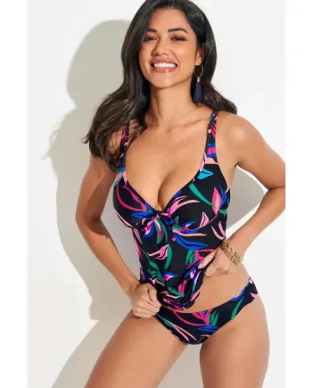 Palermo Underwired Non Padded Tankini Top - Multi