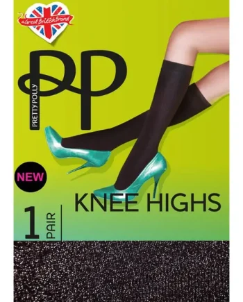 Pretty Polly Lurex Knee High
