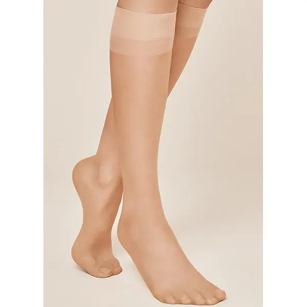 Pierre Mantoux Veloutine 0 Sheer Knee Highs