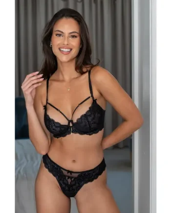 Desire Padded Set - Black/Slate