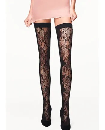 Wolford Blossom Fashion Hold Ups