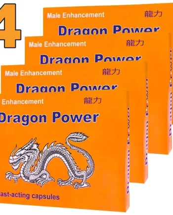 4 x Dragon Power erection capsules
