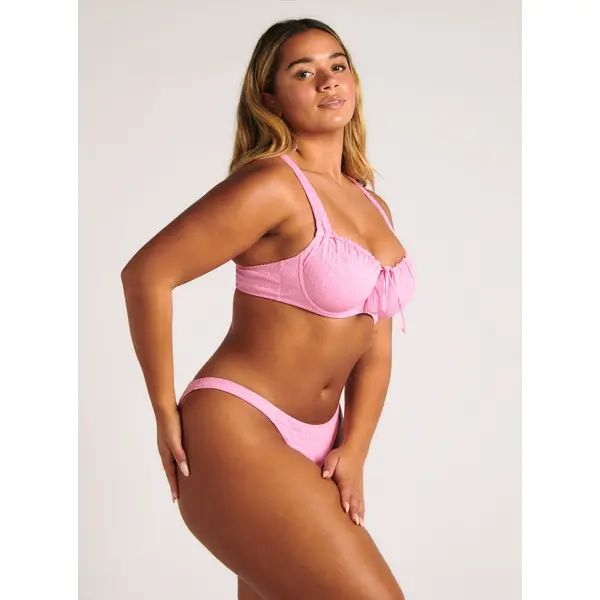 Amalfi crinkle brazilian bikini bottoms