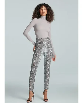 Commando Copper Snake Sequin Animal Leggings