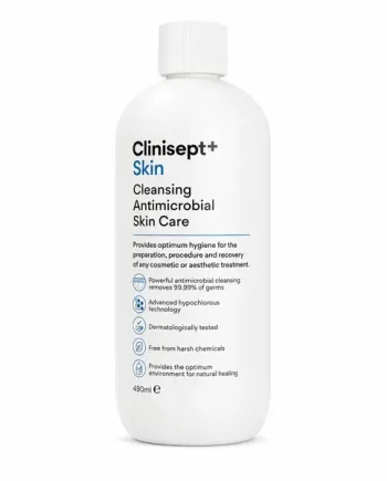 Clinisept+ Skin Cleansing Antimicrobial Hypochlorous Solution 490ml