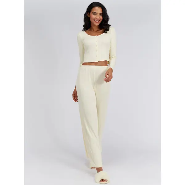 Pointelle cardigan