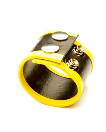 Small Rubber Ball Stretcher • Yellow