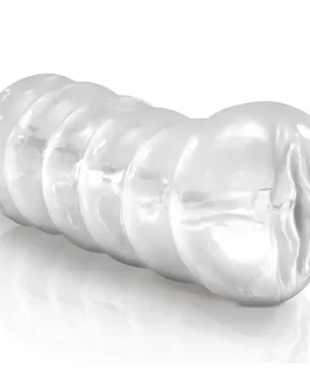 Pipedream Extreme Clear Leader Snatch Masturbator for Men