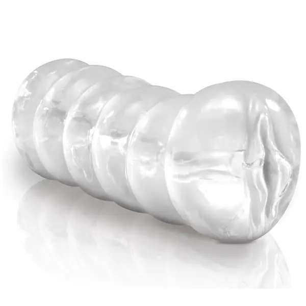 Pipedream Extreme Clear Leader Snatch Masturbator for Men