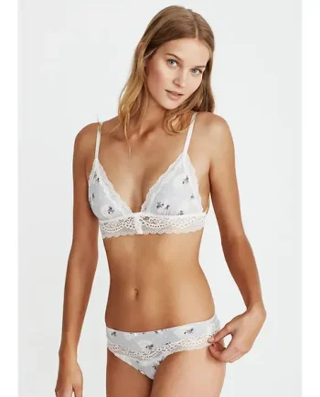 Promise Hebe Floral Bralette With Matching Thong
