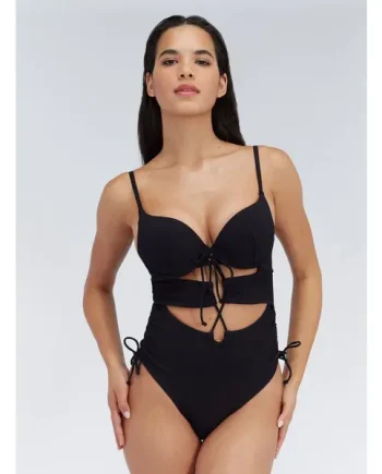 Naples crinkle super push up swimsuit