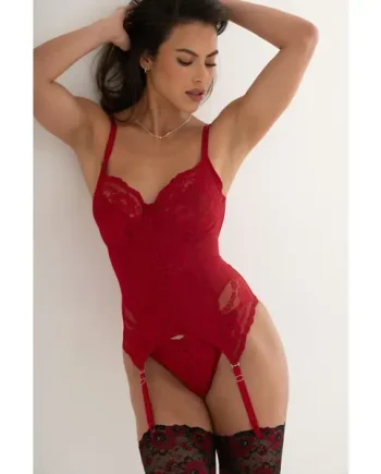 Fleur Basque Set - Red