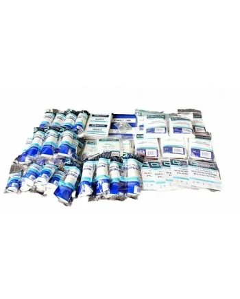 Standard HSE Compliant 50 Person First Aid Kit Refill only (no case)