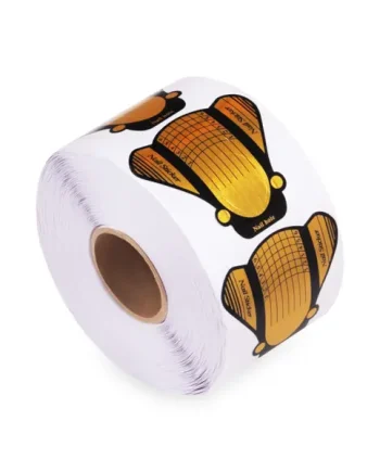 NAIL FORMS Gold Butterfly 100pcs/500pcs.