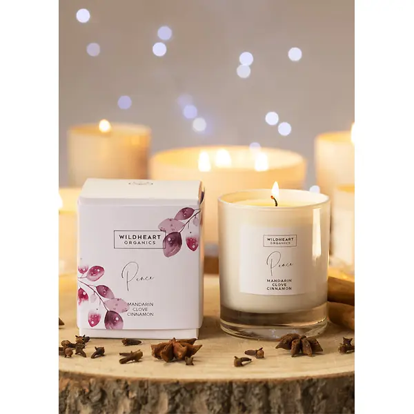 Wildheart Organics Peace Spa Candle Archived