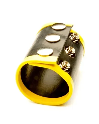 Large Rubber Ball Stretcher • Yellow