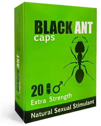 Black Ant 20 Capsules - Unlock Your Sexual Potential with Strong Erections
