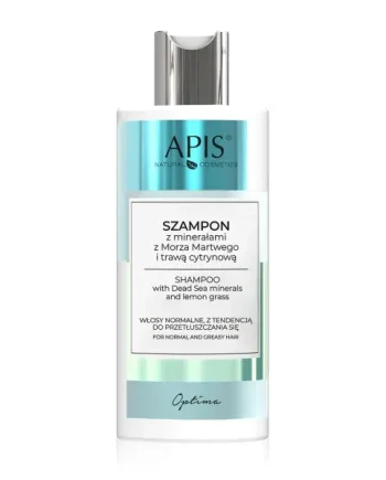 APIS – Optima Shampoo with Dead Sea Minerals and Lemon Grass 300ml