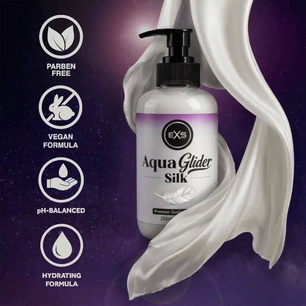 EXS Aquaglider 250ml Silk Lubricant Bottle