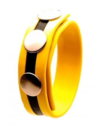 Rubber Cock Strap • Yellow