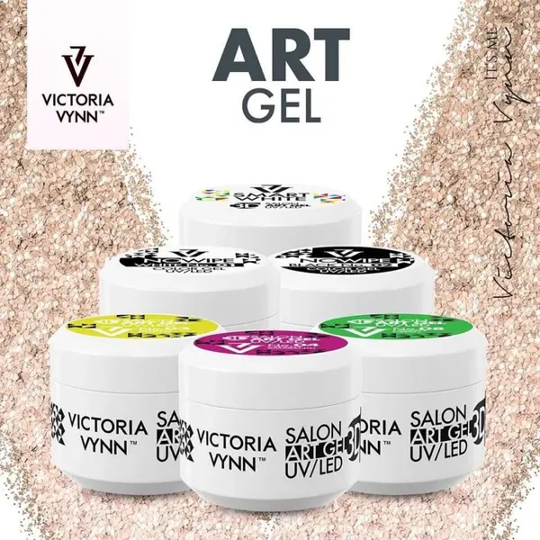 Victoria Vynn 3D ART GEL 02 CREAMY BLACK 5ml