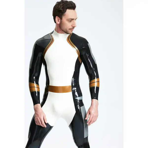 Latex Male Centaurus Catsuit