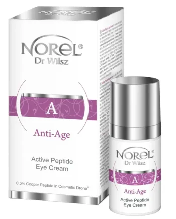 NOREL – Anti-Age Peptide Eye Cream with 0.5% Copper Peptide in Cosmetic Drone 15ml