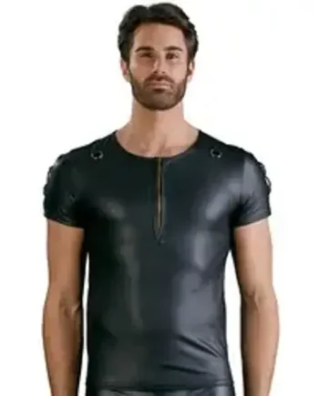 NEK Matte Black Straight Cut Shirt