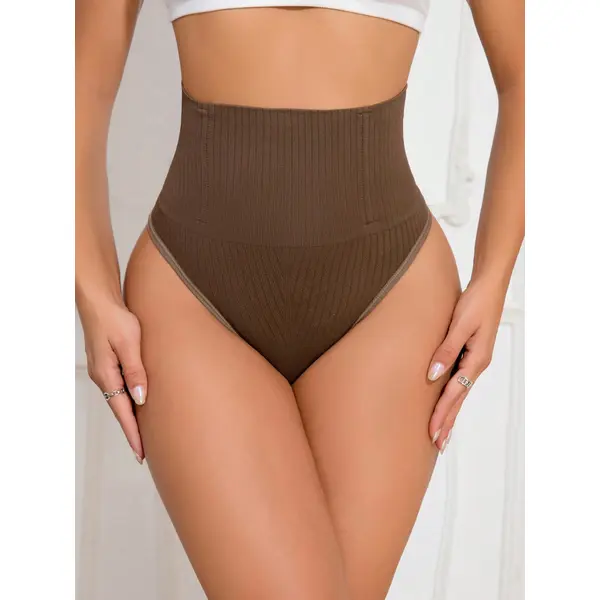 Plain High Waisted Shapewear Bottom
