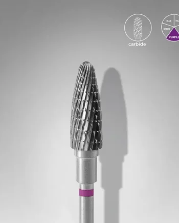 Staleks Carbide Nail Drill Bit CORN 5mm/13mm PURPLE