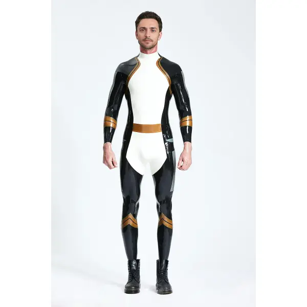 Latex Male Centaurus Catsuit