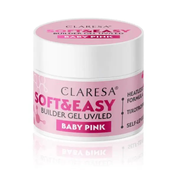 Claresa SOFT&EASY Builder Gel Baby Pink 45ml