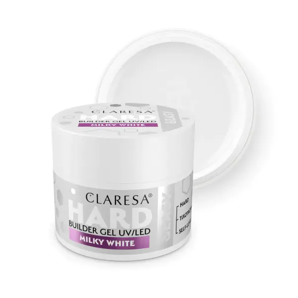 Claresa HARD&EASY Builder Gel Milky White 15ml