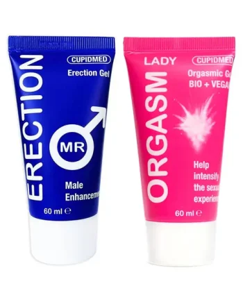 Mr. Erection Gel & Orgasm Lady Gel take your sexual experience to the next level